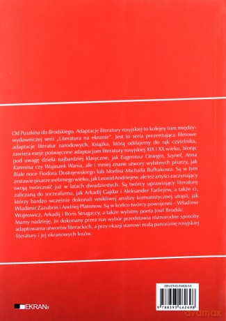 Od Puszkina do Brodskiego Adaptacje literatury Rosyjskiej - Joanna Wojnicka [KSIĄŻKA]