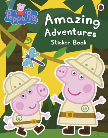 Peppa Pig: Amazing Adventures Sticker Book [KSIĄŻKA]