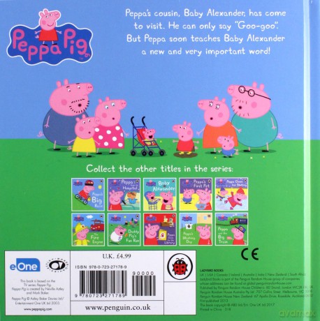 Peppa Pig: Baby Alexander [KSIĄŻKA]