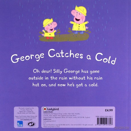 Peppa Pig: George Catches a Cold [KSIĄŻKA]