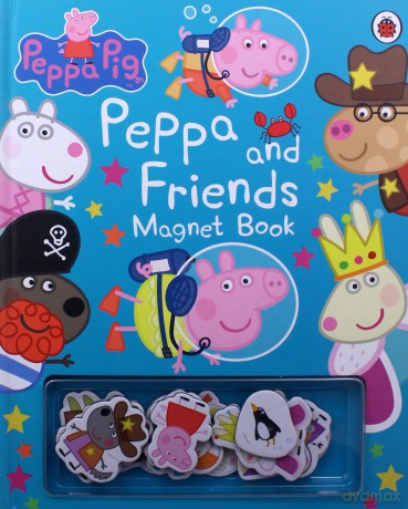 Peppa Pig: Peppa and Friends Magnet Book [KSIĄŻKA]