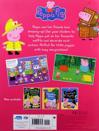 Peppa Pig: Peppa Dress-Up Sticker Book [KSIĄŻKA]