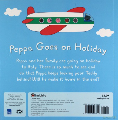 Peppa Pig: Peppa Goes on Holiday [KSIĄŻKA]