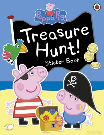 Peppa Pig: Treasure Hunt! Sticker Book [KSIĄŻKA]