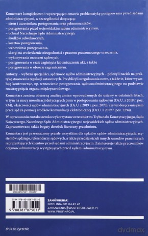 Prawo o postępowaniu przed sądami administracyjnymi Komentarz - Bogusław Dauter, Andrzej Kabat [KSIĄŻKA]