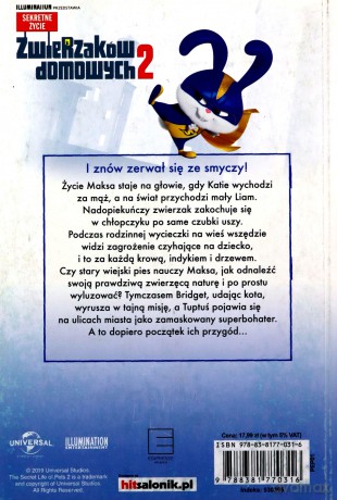 Sekretne życie zwierząt 2. Powieść Filmowa. Nie śmiać się! [KSIĄŻKA]