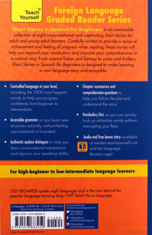 Short Stories in Spanish for beginners - Olly Richards [KSIĄŻKA]