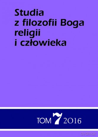 Studia z filozofii Boga religii i człowieka (Tom 7) [KSIĄŻKA]