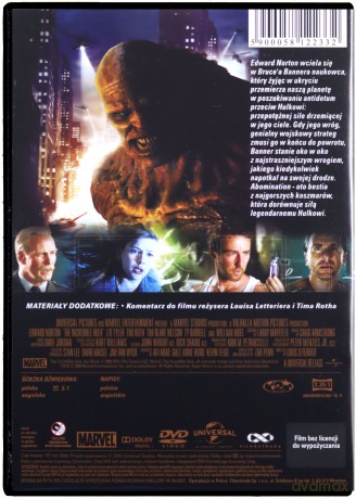 Incredible Hulk [DVD]