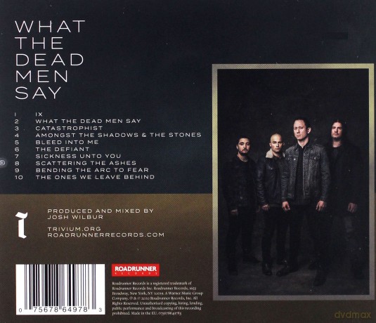 Trivium: What The Dead Men Say [CD]