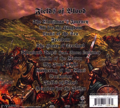 Grave Digger: Fields Of Blood (Limited) (digipack) [CD]