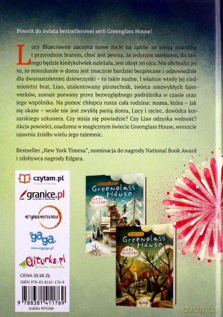 Bluecrowne. Opowieść o Greenglass House (Tom 3) - Kate Milford [KSIĄŻKA]