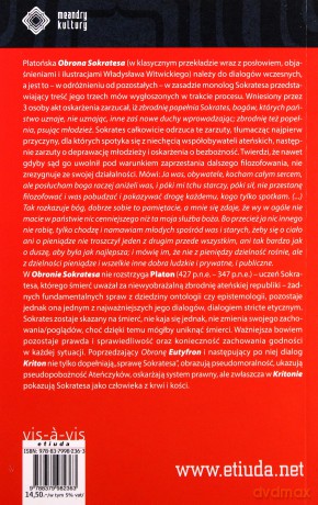 Eutyfron. Obrona Sokatesa. Kriton - Platon [KSIĄŻKA]