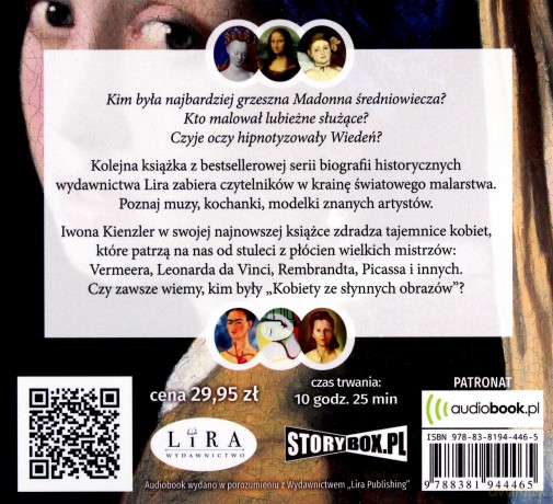 Kobiety ze słynnych obrazów. Muzy, modelki, kochanki - Iwona Kienzler [AUDIOBOOK]