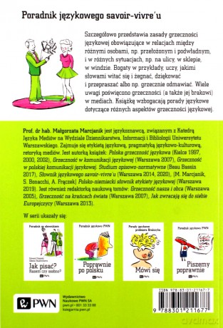 Mówimy uprzejmie. Poradnik językowego savoir-vivre'u - Małgorzata Marcjanik [KSIĄŻKA]
