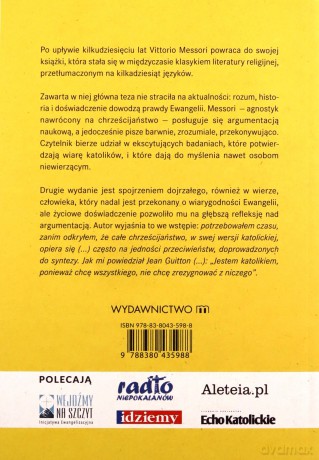 Opinie o Jezusie - Vittorio Messori [KSIĄŻKA]