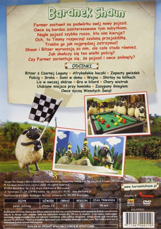 Baranek Shaun 7: Pościg [DVD]