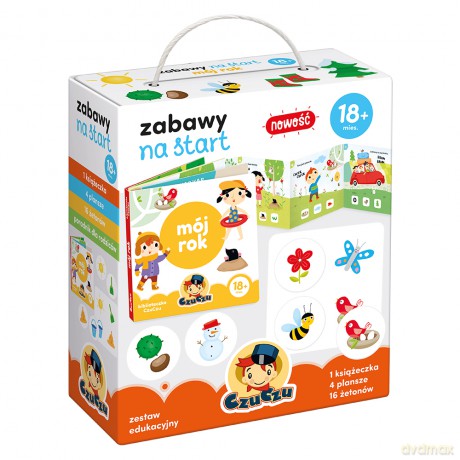 Zabawy na start mój rok 18m+ czuczu [KSIĄŻKA]