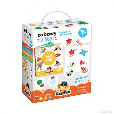Zabawy na start mój rok 18m+ czuczu [KSIĄŻKA]