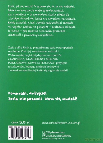 Zosia z ulicy Kociej. Dolce vita - Agnieszka Tyszka [KSIĄŻKA]