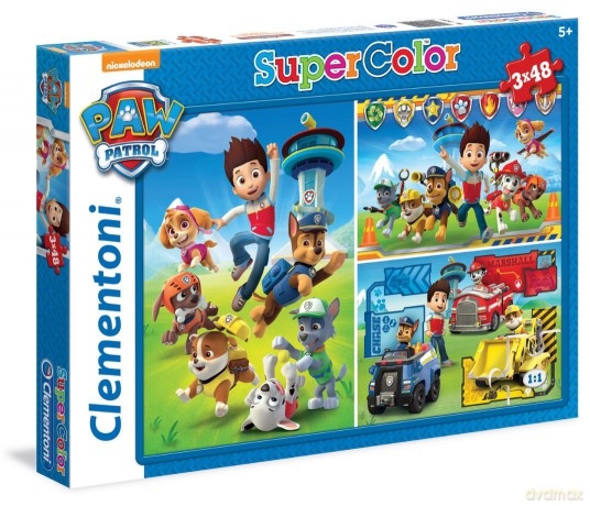 CLEMENTONI 3x48 el. Super Color Psi Patrol [PUZZLE]