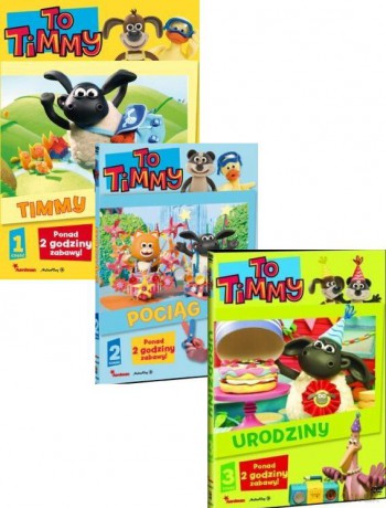 To Timmy 1+2+3: Artysta / Pociąg / Urodziny Pakiet [3DVD]