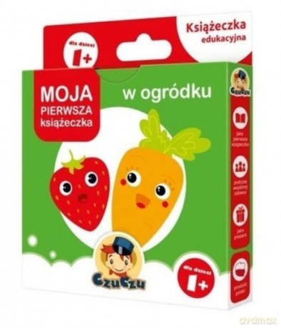 Moja pierwsza książeczka W ogródku [KSIĄŻKA]