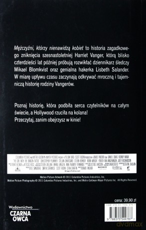 Millennium: Mężczyźni, którzy nienawidzą kobiet (edycja filmowa) - Stieg Larsson [książka]