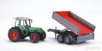 Pojazd Traktor Fendt 209 S z przyczepą wywrotką