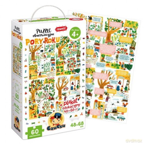 Puzzle obserwacyjne pory roku [PUZZLE]