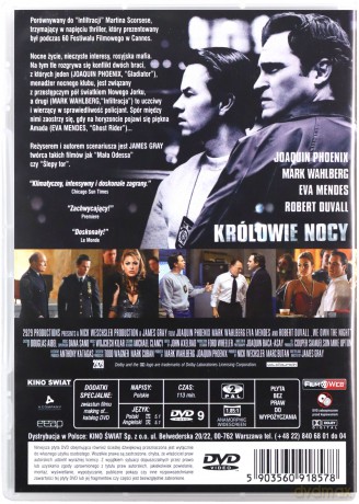 Królowie nocy [DVD]