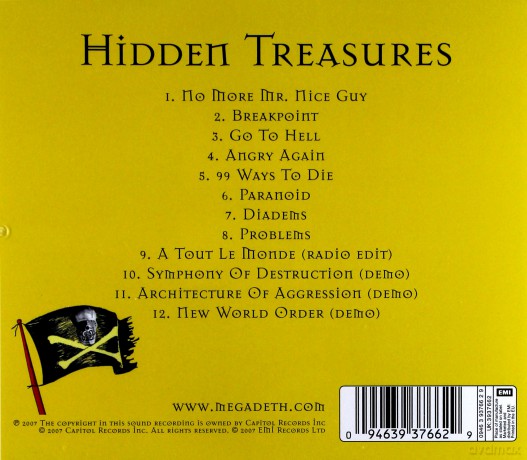 Megadeth: Hidden Treasures [CD]