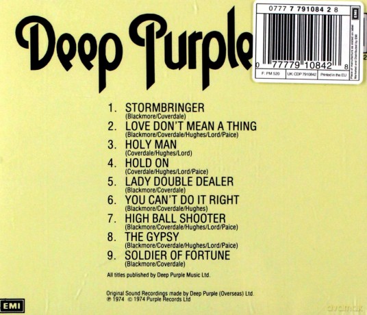 Deep Purple: Stormbringer [CD]