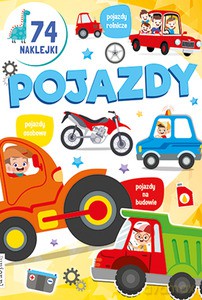 Kolorowanka. Pojazdy plus naklejki [KSIĄŻKA]