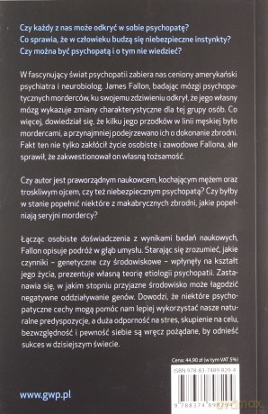 Mózg psychopaty - James Fallon [KSIĄŻKA]