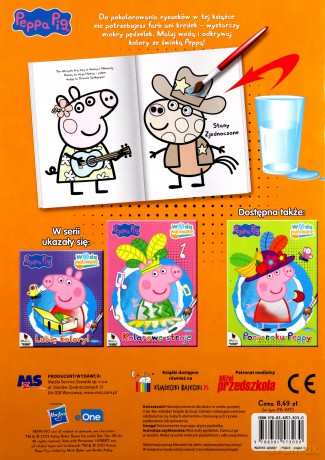 Peppa Pig. Wodą malowane nr 3. Kolorowe państwa [KSIĄŻKA]