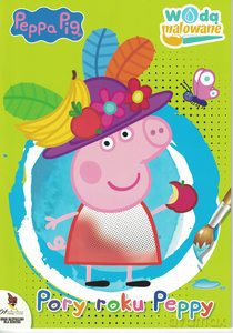 Peppa Pig. Wodą malowane nr 4. Pory roku Peppy [KSIĄŻKA]
