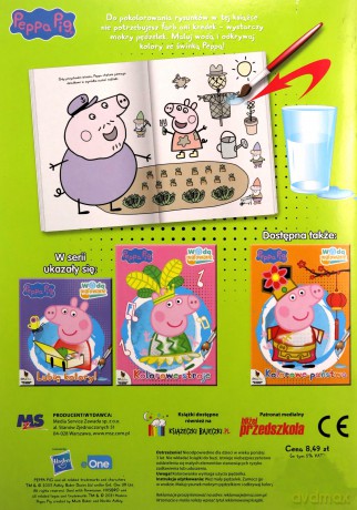 Peppa Pig. Wodą malowane nr 4. Pory roku Peppy [KSIĄŻKA]