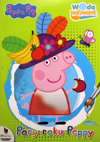 Peppa Pig. Wodą malowane nr 4. Pory roku Peppy [KSIĄŻKA]