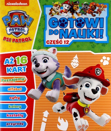 Psi Patrol. Gotowi do nauki cz.12 [KSIĄŻKA]
