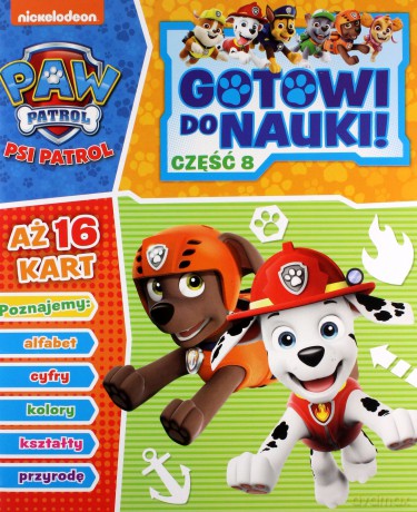 Psi Patrol. Gotowi do nauki cz.8 [KSIĄŻKA]