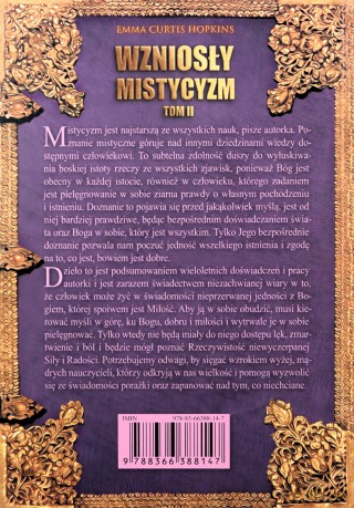 Wzniosły Mistycyzm (Tom 2) plus bonus podsumowanie - Hopkins Emma Curtis [KSIĄŻKA]