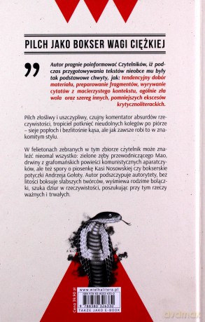 60 felietonów najjadowitszych - Jerzy Pilch [KSIĄŻKA]