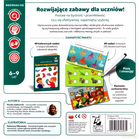 Gra edukacyjna Spostrzegawczość trenuj umysł