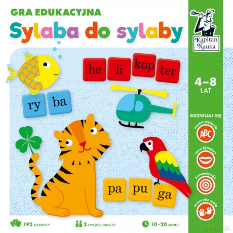 Gra edukacyjna sylaba do sylaby Kapitan Nauka [GRA]
