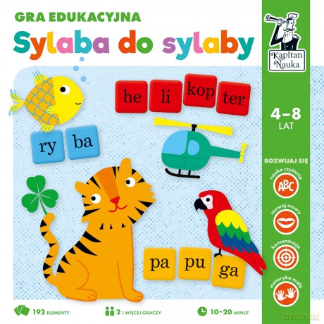 Gra edukacyjna sylaba do sylaby Kapitan Nauka [GRA]