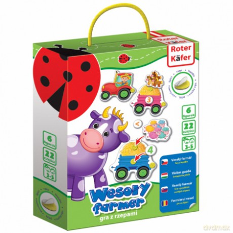 Gra edukacyjna z rzepami Wesoły farmer RK1040-03
