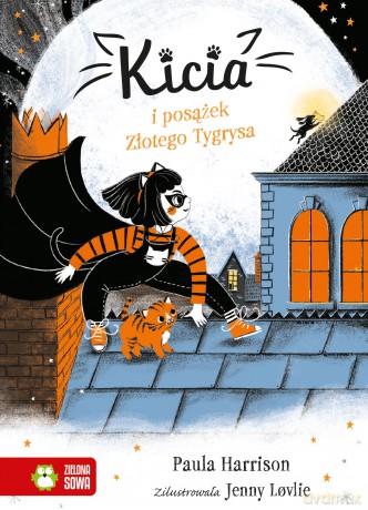 Kicia i posążek Złotego Tygrysa. KITTY and the Tiger Treasure - Paula Harrison [KSIĄŻKA]