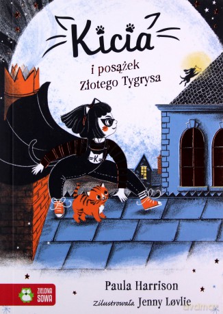 Kicia i posążek Złotego Tygrysa. KITTY and the Tiger Treasure - Paula Harrison [KSIĄŻKA]