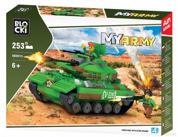 Klocki Blocki 253 el. MyArmy Czołg na pustyni KB0915 [KLOCKI]